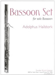 BASSOON SET SOLO BASSOON EPRINT cover